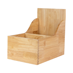 Wooden Pull Out Trash Can Frame for Kitchen Cabinet Storage Organizer Durable Wood Cabinet Garbage Bin Holder Sliding Frame - Product Image 2