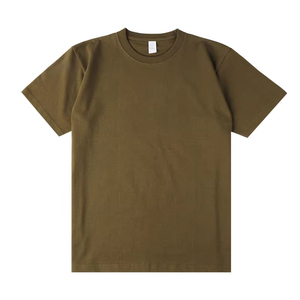 Camiseta de Manga Corta 100% Algodón, Casual, Lavado Ácido, Transpirable, Antiarrugas, Antiretráctil, con Logotipo Personalizado, Estilo Vintage, Tejido de Punto, Talla Grande - Product Image 6