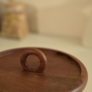 Tazón de Madera Premium para Presentación Elegante de Alimentos - Product Image 3