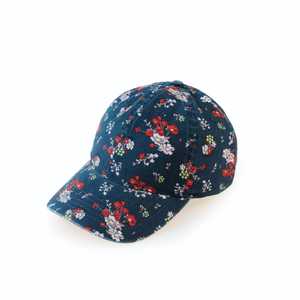 Floral Print Baseball Cap Unisex Casual Spring <b>Summer</b> Breathable Cotton Flat Brim - Product Image 4