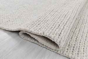 Alfombra de Lana Gruesa de Lujo, Alfombra Hecha a Mano con Rayas de Alta Textura, Alfombra Moderna y Suave para Sala de Estar, OEM - Product Image 2