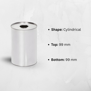 กระป๋องทรงกระบอกสำหรับสีและสารเคมี - 99 มม. - Product Image 2