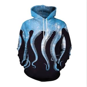 Sudadera con Capucha Premium de Pulpo en 3D, Estilo Japonés, Cosplay, con Bolsillo Canguro, Ropa Urbana de Otoño - Product Image 2