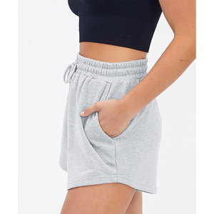 Nouveaux shorts de sport pour femmes, taille haute, multicolores, en molleton, pour l'été - Product Image 5