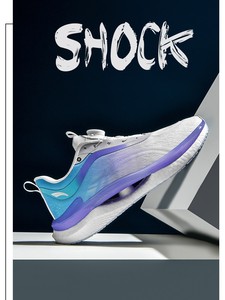 Tendance Mode Hommes Baskets de Sport Décontractées en Maille Respirante Tricotée à Haute Élasticité avec Amorti, Chaussures de Course Couple Shadow - Product Image 4