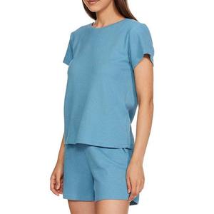 Camisetas de la Mejor Calidad para Mujer, Conjunto de 2 Piezas, Diseño de Logotipo Personalizado, Color Sólido, Algodón, Conjunto de 2 Piezas para Mujer 2026 - Product Image 3