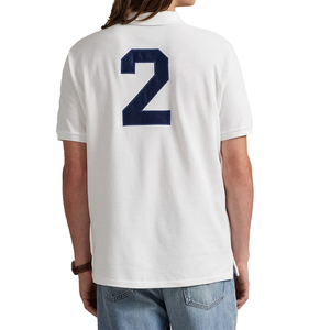 Camiseta de malla Miami de corte clásico para hombre, marca privada OEM, con logotipo personalizado bordado, transpirable, manga corta, puños acanalados, alta calidad. - Product Image 2