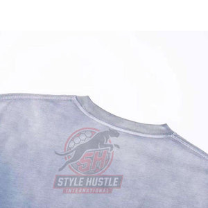 T-shirts en coton délavés au soleil, coupe ajustée, manches courtes, en vente en ligne - Product Image 4