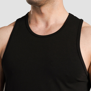 เสื้อกล้ามผู้ชายผ้าฝ้าย100% พรีเมี่ยมระบายอากาศได้ดีปรับแต่งได้ - Product Image 6