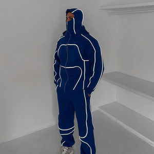 Chaqueta Cortavientos Deportiva de Alta Calidad con Logotipo Frontal, Informal, de Poliéster/Algodón, con Cierre, Transpirable, Estampada, para Hombre, Moda 2026 - Product Image 3