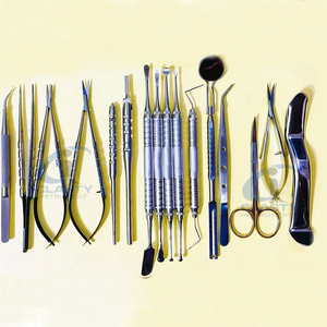 ENSEMBLE D'INSTRUMENTS DENTAUX de 16 PIÈCES, Kits d'Instruments Dentaires de Base en Acier Inoxydable, Instruments Chirurgicaux - Product Image 5