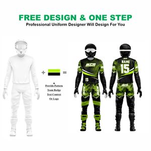 Awesome Digital Print Breathable Quick Dry Comfortable Fabric Eco Friendly <b>Plus</b> <b>Size</b> Motocross MTB and Dirt Bike Racing Uniforms - Product Image 2
