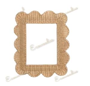 Vintage Style Woven Rattan Picture <b>Frame</b> Table Stand <b>Wall</b> Photo <b>Frames</b> for Family Photo Gifts Home Decor for <b>Wall</b> and Tabletop - Product Image 1