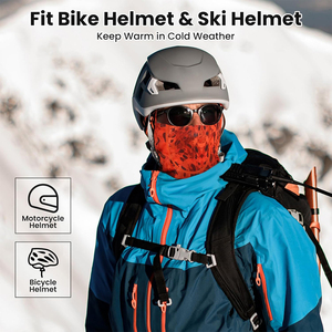 Pasamontañas Térmico de Invierno, Máscara Facial Cortavientos de Forro Polar, Cubrecabezas Completo para Esquí, Snowboard y Motocicleta - Product Image 6