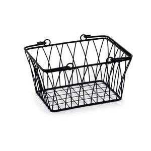 Panier à serviettes élégant et minimaliste en fer pour une mise en place simple de la table, offrant des lignes épurées et un rangement fiable des serviettes - Product Image 5