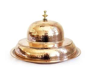 Plato para servir mantequilla de forma ovalada, vajilla de cobre de alta calidad, plato para mantequilla para venta al por mayor. - Product Image 5