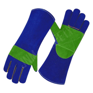 Industrial Safety Cowhide Split Leather <b>Gloves</b> Personal Protective Equipment Spark Resistant Welding <b>Gloves</b> - Product Image 4