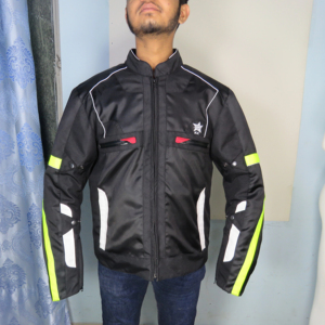 เสื้อแจ็คเก็ตขี่มอเตอร์ไซค์พิมพ์โลโก้ตามสั่ง กันน้ำ กันลม ไซส์ใหญ่ คุณภาพสูง สำหรับการผจญภัย ทนไฟ - Product Image 1