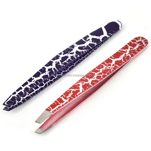 Pinzas para cejas de acero inoxidable, el mejor precio, diseño especial para clientes - Product Image 1