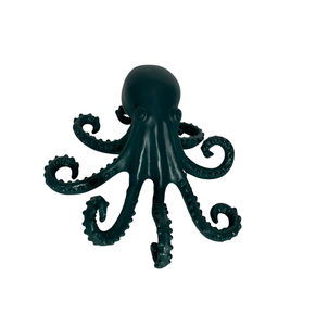 Decorative Aluminum Octopus Figurine Metal Octopus Statue Nautical Home Decor Tabletop Sculpture Marine Animal <b>Ornament</b> - Product Image 4