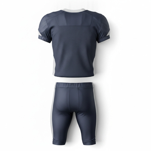 Ensemble d'uniformes de football américain sublimés de haute qualité, vente en gros, maillots d'entraînement et de match multicolores, vêtements d'entraînement durables - Product Image 2