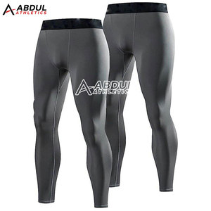 Leggings de compression athlétiques, extensibles, offrant un soutien confortable pour la course à pied, l'entraînement, la salle de sport et les activités de plein air - Product Image 6