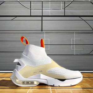 Baskets de Basketball Montantes Personnalisables <span class=keywords><strong>Haute</strong></span> Qualité avec Amorti d'Air, Impression sur la Tige, Conception d'Usine en Gros - Product Image 2