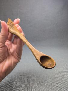 Cuchara de Té de Madera Sostenible Hecha a Mano, Cuchara para Café, Té y Azúcar, Utensilio de Cocina Ecológico - Product Image 6