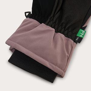 Gants de ski d'hiver unisexes imperméables coupe-vent isolés thermiquement en cuir - Product Image 3
