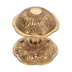 Boutons ronds en laiton massif, très demandés, pour armoires et placards, durables, style moderne classique, pour chambres et intérieurs d'hôtels. - Product Image 1