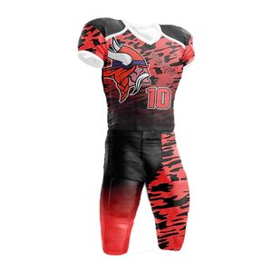 New Design Top Selling Breathable Lightweight American Football Uniform OEM Service <b>Cheap</b> Price American Football Uniform - Product Image 3