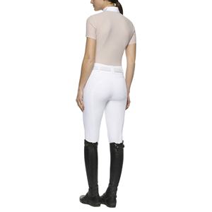 T-shirt court à manches longues pour spectacle d'équitation, cheval, séchage rapide, demi-fermeture éclair, couche de Base - Product Image 4