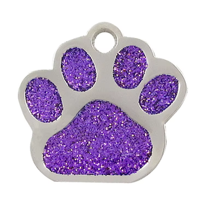 Etiquetas <span class=keywords><strong>de</strong></span> Identificación para Mascotas Sublimables, Transparentes, Personalizadas, Atractivas, con Brillantina, <span class=keywords><strong>Venta</strong></span> Directa <span class=keywords><strong>de</strong></span> Fábrica, Baratas, al por Mayor - Product Image 1