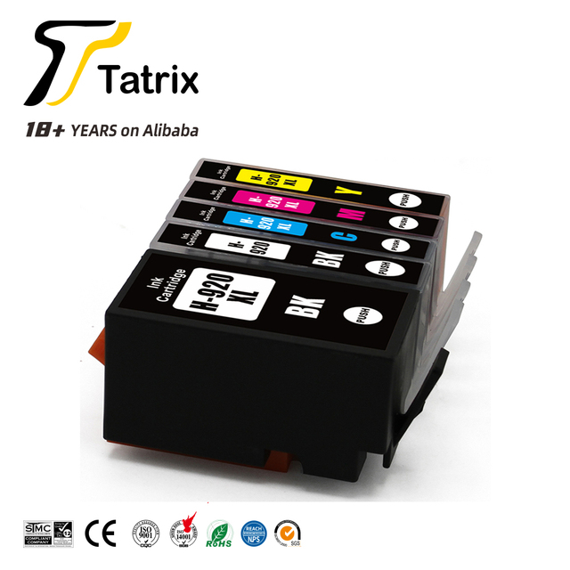 Tatrix HP 920XL CD971AE Germany Warehouse Spot Compatible Ink Cartridge for Officejet 6000 6500 6500A 7500A