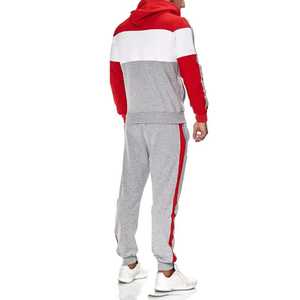 100%Cotton Gym Long Zipper Tracksuit 380GSM Top Premium Quality Direct Pakistan Supplier <b>Pullover</b> <b>Men</b> Tracksuit . - Product Image 4