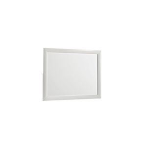 Soul Modern Style <b>White</b> Wood Framed <b>Mirror</b> Includes <b>Mirror</b> Only Same As B009P309602 (CA Inventory) - Product Image 1