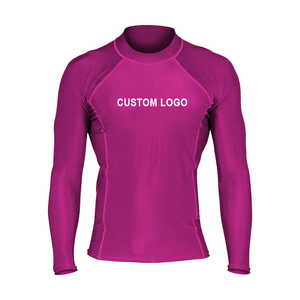 Rashguard de compression MMA à manches longues pour hommes et femmes, séchage rapide, anti-UV, respirant, UPF50+, polyester/nylon écologique, fitness - Product Image 4