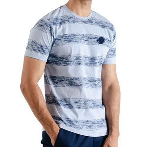 เสื้อยืดผู้ชายพรีเมียมแบรนด์ส่วนตัว ราคาถูก ผ้าฝ้าย 100% ทรงหลวม พิมพ์ลาย - Product Image 2