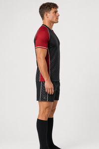 Rugby Uniform Custom Team Jersey And Shorts Premium Breathable <b>Athletic</b> Sportswear Designed For Professional Rugby Uniform - Product Image 3