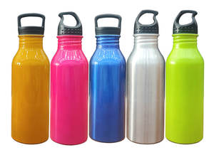 Botella Deportiva de Aluminio Premium de 600 ml, a Prueba de Fugas, con Tapa de Rosca, Fabricada en Vietnam, Embalaje Ecológico VERDE, Venta al Por Mayor - Product Image 4