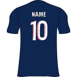 Maillots de football personnalisés, ensembles d'uniformes de soccer pour hommes et femmes, vêtements de sport 100% polyester, séchage rapide, respirant, manches courtes, OEM - Product Image 5