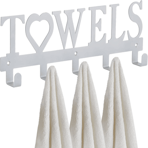 CIFbuy Rust Resistant Gothic Black <b>Wall</b> <b>Hooks</b> Gothic Hanging <b>Rack</b> for Bathroom Entryway-for Towel <b>Racks</b> (TikTok for Temu Pick - Product Image 1