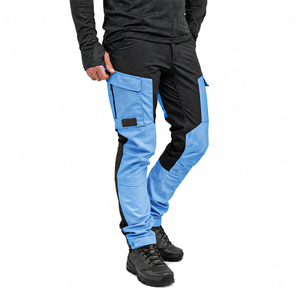 Pantalon cargo de randonnée pour homme, séchage rapide, respirant, léger, sportif, avec logo personnalisé, coupe classique - Product Image 4
