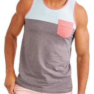 Camiseta sin Mangas Personalizada 100% Algodón para Hombre y Niño, de Alta Calidad, con Logotipo, para Gimnasio, Transpirable, Color Sólido 3D, Ropa Deportiva - Product Image 1