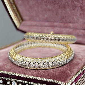 Bracelets et bracelets en diamant pour femme pour la fête de mariage Ethnique et bureau Vêtements décontractés Bracelets et bracelet en diamant - Product Image 2