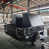 Boîte à outils en aluminium de haute qualité pour camion Navara NP300 Pickup Landcruiser 79 Ute Tray and Canopy