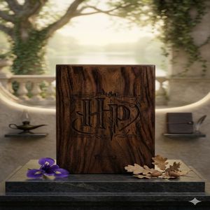 Handmade Wooden Urn <b>Box</b> Human Ashes Cremation <b>Memorial</b> Urn Brown Engraved Funeral <b>Keepsake</b> for Burial - Product Image 6