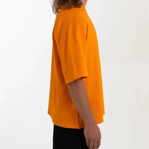 T-shirt à manches courtes col rond pour homme, personnalisé avec logo OEM, broderie et impression sur mesure, tissu épais, collection 2026 - Product Image 5