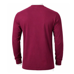 Manches longues unisexes personnalisées avec poignets côtelés, 100% polyester tricoté, imprimé sérigraphié, couleur unie, séchage rapide, respirant - Product Image 6