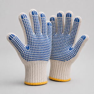 Meilleurs gants professionnels en PVC à points offrant une excellente adhérence, un port confortable et une construction durable pour la manutention industrielle - Product Image 6